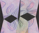 Adjacent Windows - 2008 - oil on panel - 18 in x 15 in